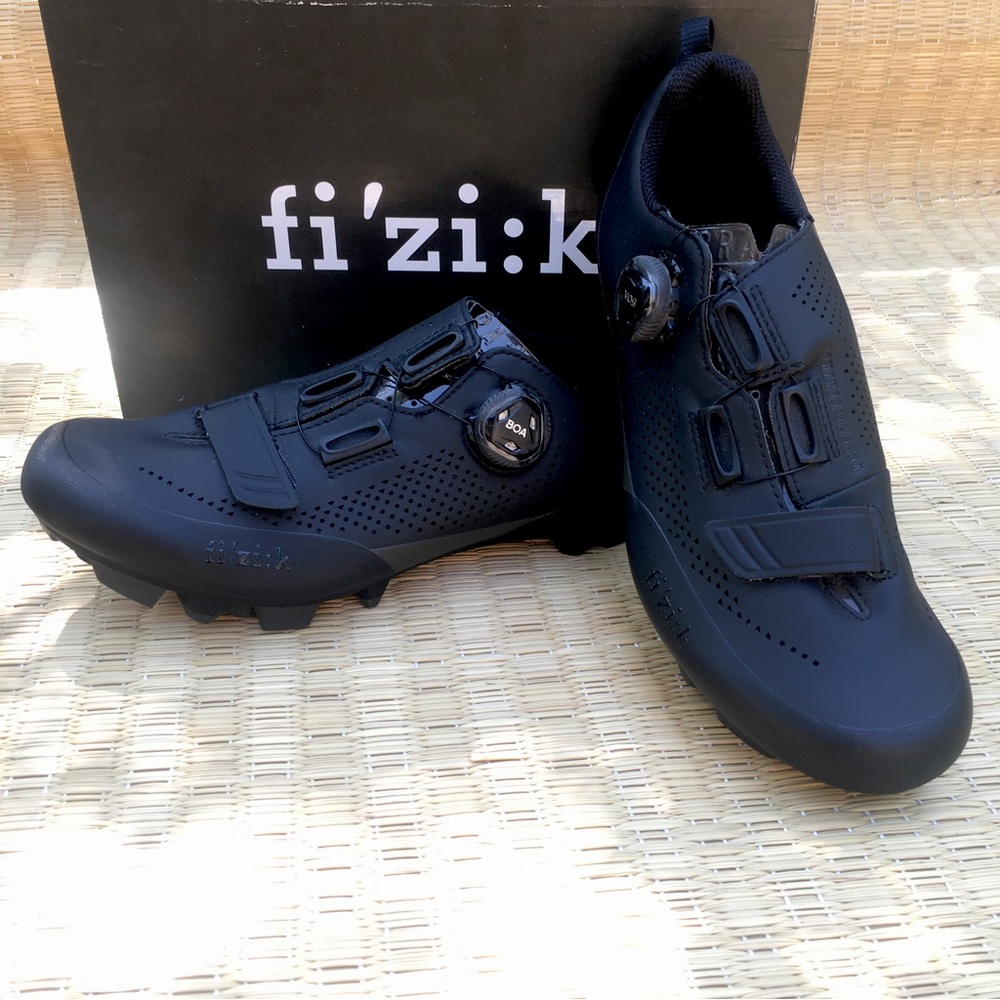 Fizik Terra X5 MTB Gravel Cycling Shoes Black 39.5